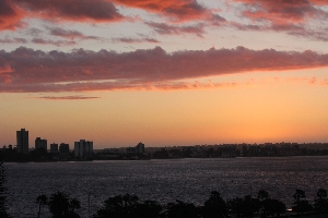 Sunset on Swan River